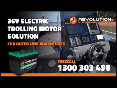 Revolution Power 36v Electric Trolling Motor Solution For Outer Line Adventures