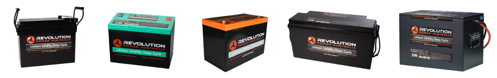 Revolution Power Battery Range About Page