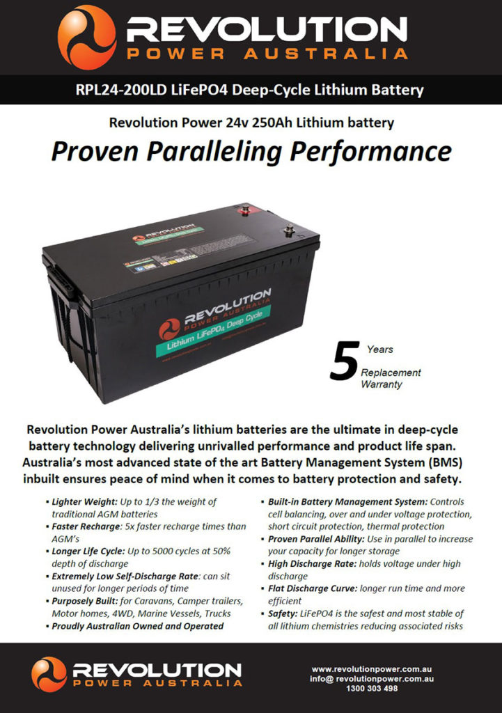 24v 250Ah mk2 Low Draw Lithium Battery Specification 1200px