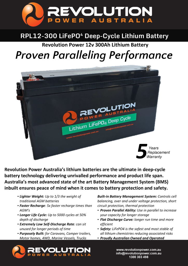 12v 300Ah Lithium Battery Page 1